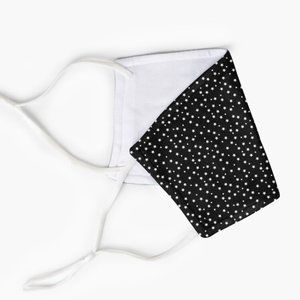 Black Starry Night Sky Mask